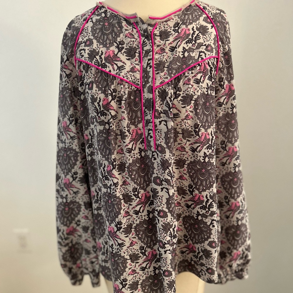 Rebecca Taylor silk top, 8
